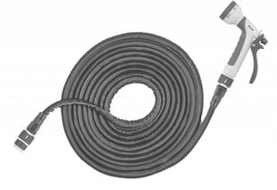 Veniv aiavoolik otsikuga Bradas Twist Hose 7,5m-15m hind ja info | Kastekannud, voolikud, niisutus | kaup24.ee