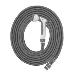 Шланг поливочный эластичный с насадкой Bradas Twist Hose 7,5м-15м цена и информация | Оборудование для полива | kaup24.ee