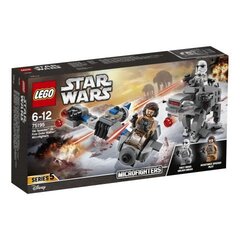 Конструктор 75195 Lego® Star Wars Лыжный спидер vs. First Order Walker Microfighters цена и информация | Конструкторы и кубики | kaup24.ee