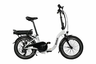 Складной электрический велосипед Blaupunkt Emmi, 20 дюймов, белый цена и информация | BLAUPUNKT Спорт, досуг, туризм | kaup24.ee