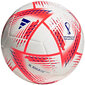 Jalgpallipall adidas Al Rihla Club Ball H57801, valge/punane цена и информация | Jalgpalli pallid | kaup24.ee