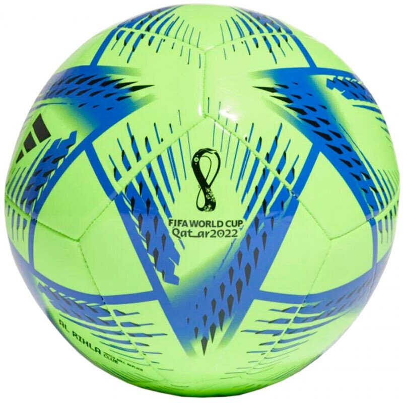 Jalgpallipall Adidas Al Rihla Club Ball H57785, roheline/sinine цена и информация | Jalgpalli pallid | kaup24.ee