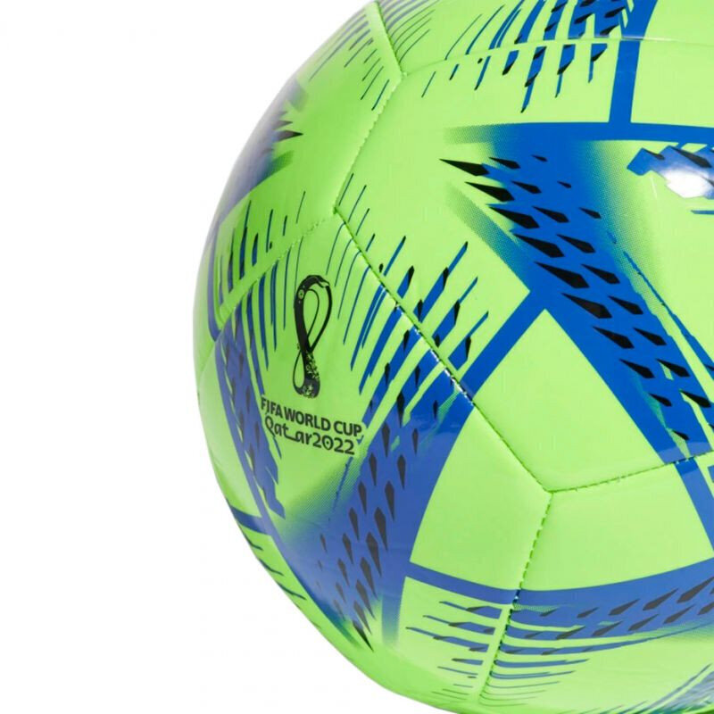Jalgpallipall Adidas Al Rihla Club Ball H57785, roheline/sinine hind ja info | Jalgpalli pallid | kaup24.ee