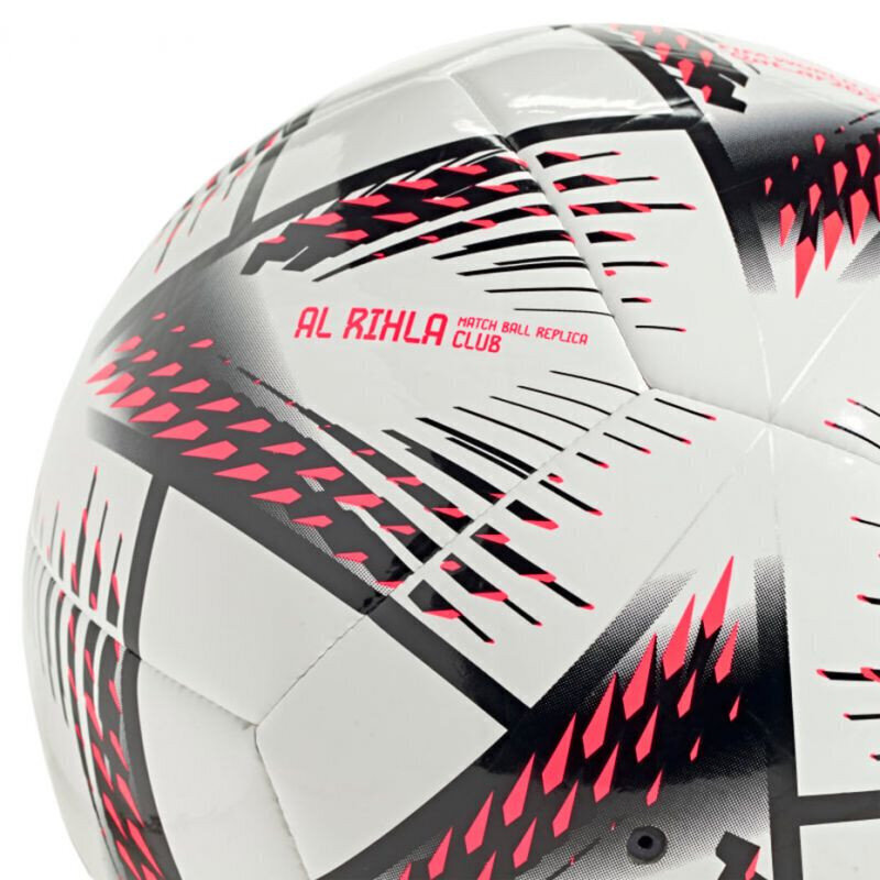 Jalgpallipall Adidas Al Rihla Club Pall, roosa/valge hind ja info | Jalgpalli pallid | kaup24.ee