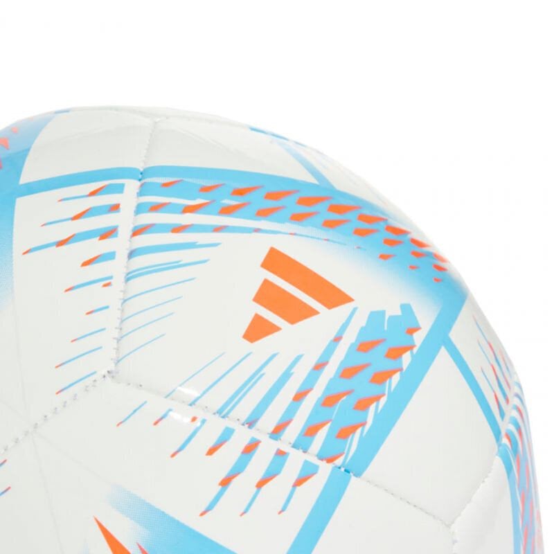Jalgpall adidas Al Rihla Club H57786, valge/sinine/oranž hind ja info | Jalgpalli pallid | kaup24.ee