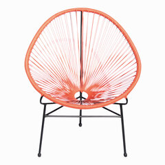 Кресло садовое Patio Arthur, оранжевый/черный цвет цена и информация | Уличные cтулья | kaup24.ee