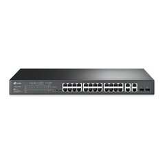 TP-LINK Switch Web managed TL-SL2428P Web managed hind ja info | USB jagajad, adapterid | kaup24.ee