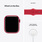 Apple Watch Series 7 GPS + Cellular, 45mm (PRODUCT)RED Aluminium Case with (PRODUCT)RED Sport Band - MKJU3EL/A hind ja info | Nutikellad (smartwatch) | kaup24.ee