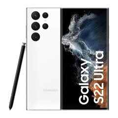 Samsung Galaxy S22 Ultra 5G 12/256GB SM-S908BZWG Phantom White hind ja info | Telefonid | kaup24.ee