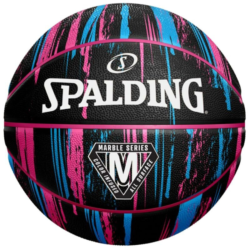 Korvpalli pall Spalding NBA Marble, suurus 6 hind ja info | Korvpallid | kaup24.ee