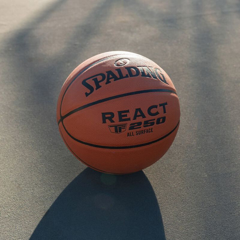 Korvpalli pall Spalding React TF-250, 5 suurus цена и информация | Korvpallid | kaup24.ee