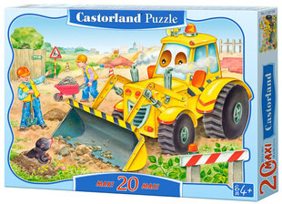 <p>Пазлы Castorland Bulldozer, 20 эл.</p>
 цена и информация | Пазлы | kaup24.ee