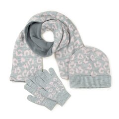 Art of Polo Набор | светло-серый, светло-розовый cz21448-1 цена и информация | Шапки, перчатки, шарфы для девочек | kaup24.ee