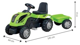 Pedaalide ja haagisega laste traktor hind ja info | Poiste mänguasjad | kaup24.ee