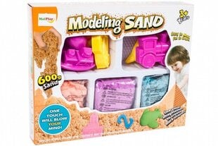 Kineetiline kineetiline liiv 600 g, valemitega hind ja info | Imikute mänguasjad | kaup24.ee