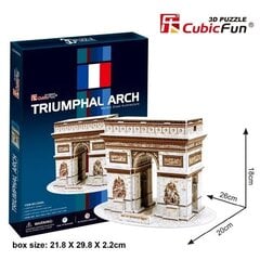 3D Puzzle Arc de Triomphe цена и информация | Пазлы | kaup24.ee