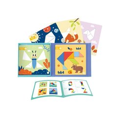 Magnetiline mäng "Tangram", Tooky Toy hind ja info | Lauamängud ja mõistatused | kaup24.ee