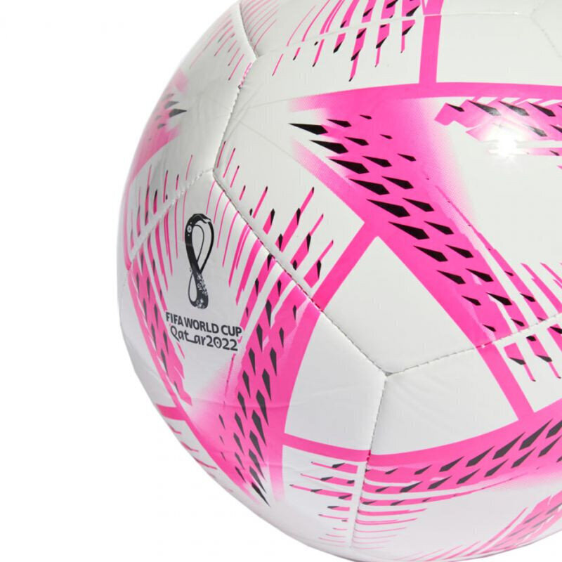 Jalgpallipall adidas Al Rihla Club Ball valge / roosa H57787 цена и информация | Jalgpalli pallid | kaup24.ee