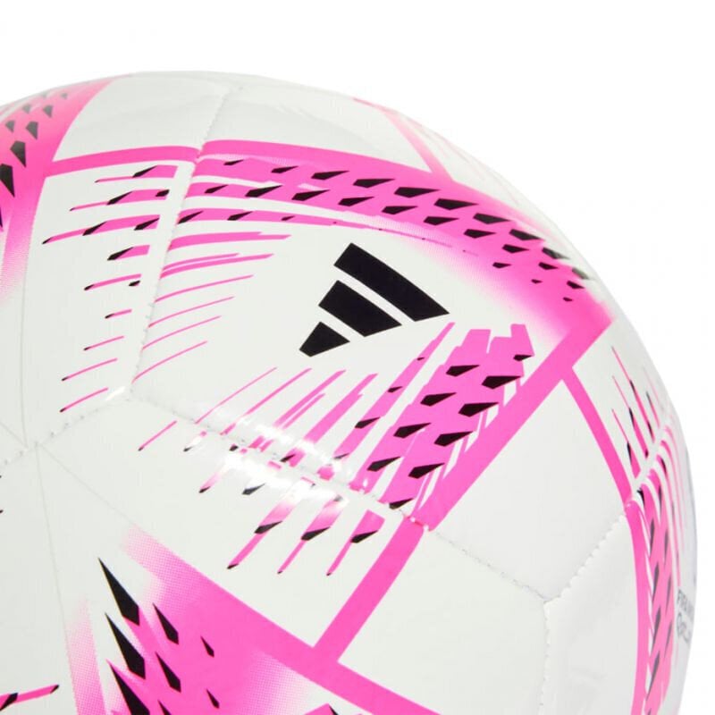 Jalgpallipall adidas Al Rihla Club Ball valge / roosa H57787 цена и информация | Jalgpalli pallid | kaup24.ee