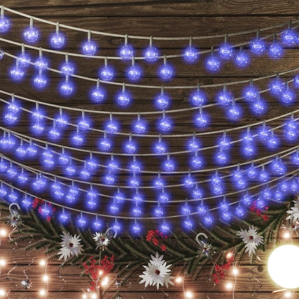 vidaXL haldjatulede kett 20 m, 200 LEDi, sinine, 8 funktsiooni hind ja info | Jõulutuled | kaup24.ee