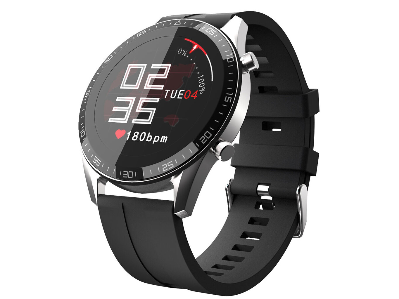 Trevi T-Fit 290 HBT Silver цена и информация | Nutikellad (smartwatch) | kaup24.ee