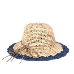 Шляпа Art of Polo | светло-бежевая, военно-морская cz20214-4 цена и информация | Шапки, перчатки, шарфы для девочек | kaup24.ee