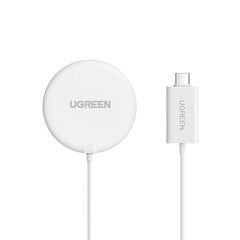 Wireless Charger UGREEN CD245, 15W (white) hind ja info | Mobiiltelefonide laadijad | kaup24.ee