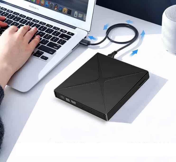 Оптический привод Väline kaasaskantav DVD-CD RW-draiv USB-C USB 3.0 HUB  Zenwire 4in1 SD-kaardi lugeja цена | kaup24.ee