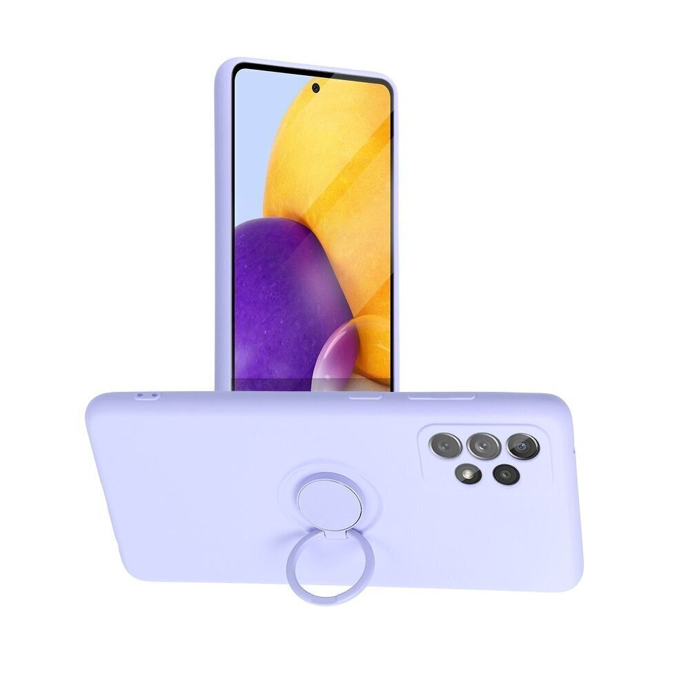 Telefoniümbris Silicone Ring sobib Samsung Galaxy A33 5G, lilla hind ja info | Telefoni kaaned, ümbrised | kaup24.ee