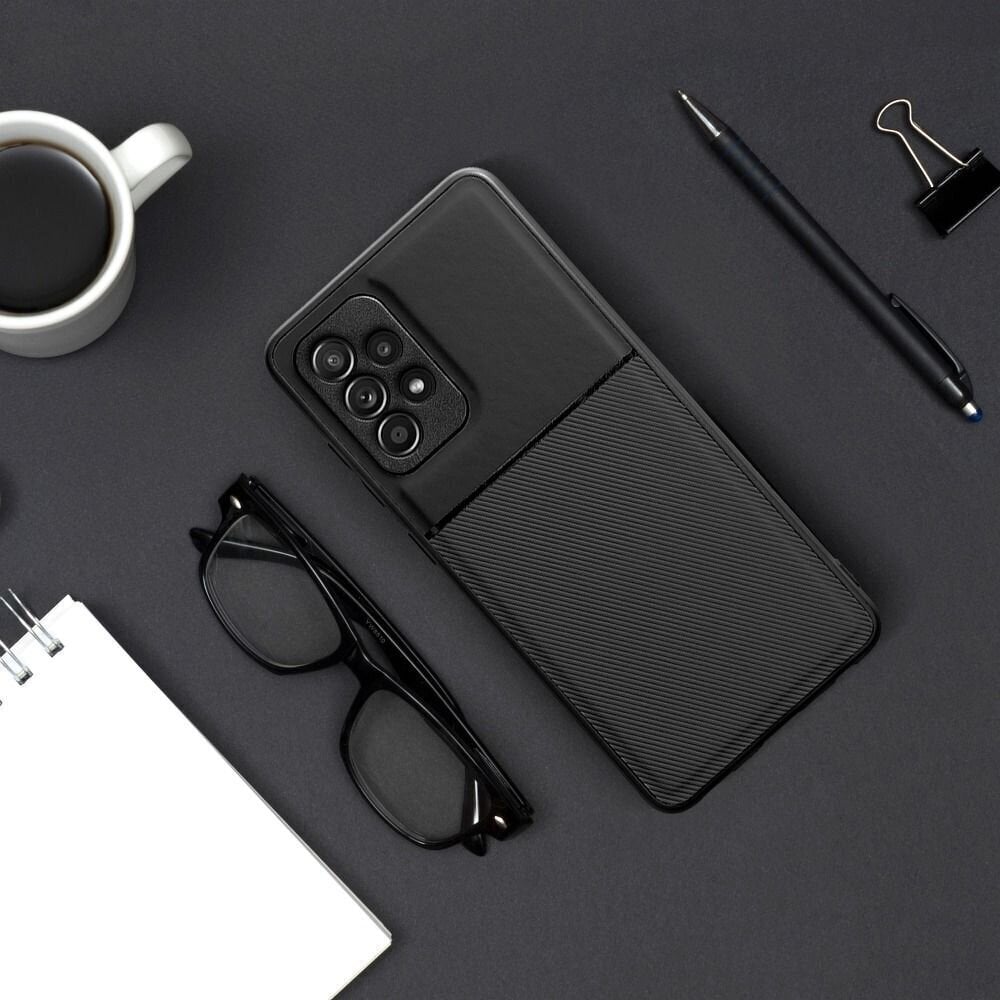 Telefoniümbris Forcell Noble sobib Xiaomi Redmi Note 11 / Redmi Note 11s, must hind ja info | Telefoni kaaned, ümbrised | kaup24.ee