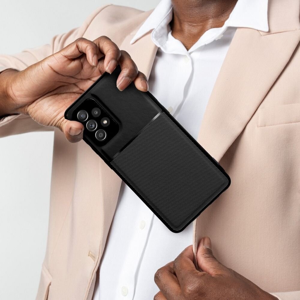 Telefoniümbris Forcell Noble sobib Xiaomi Redmi Note 11 / Redmi Note 11s, must hind ja info | Telefoni kaaned, ümbrised | kaup24.ee