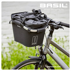 Esikorv Basil Classic Carry All KF, 15 l hind ja info | Muud jalgratta tarvikud | kaup24.ee