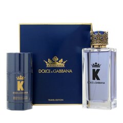 Dolce & Gabbana K By Dolce & Gabbana - Edt 100 ml + tahke deodorant, 75 ml hind ja info | Meeste parfüümid | kaup24.ee
