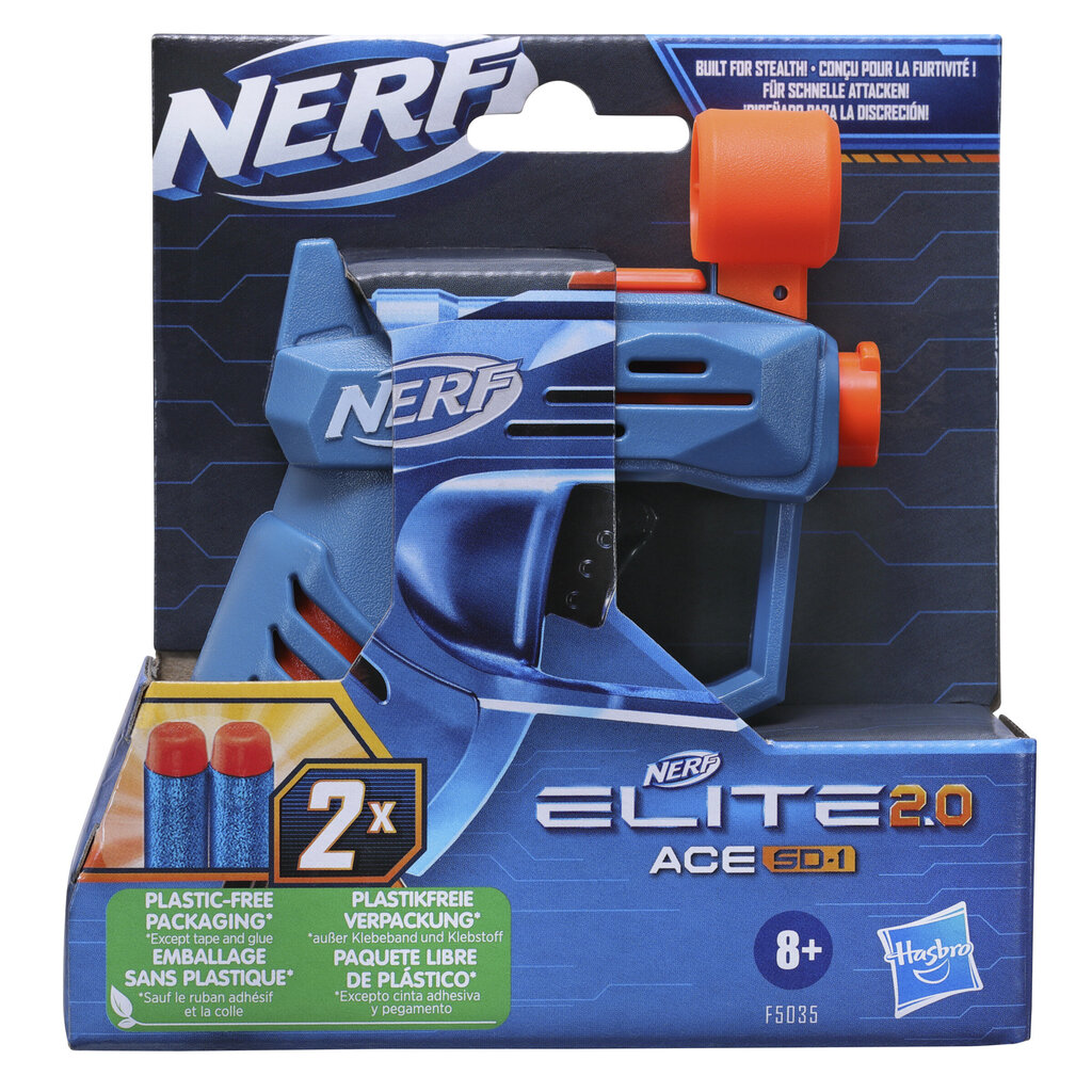 Mängupüstol Nerf Elite 2.0 ACE SD 1 hind ja info | Poiste mänguasjad | kaup24.ee