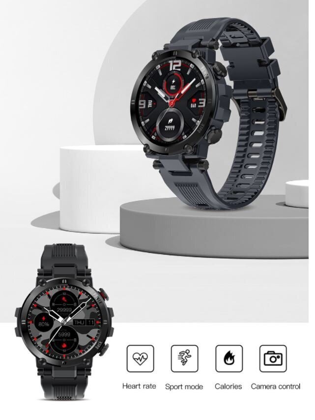 Senbono D13 Black цена и информация | Nutikellad (smartwatch) | kaup24.ee