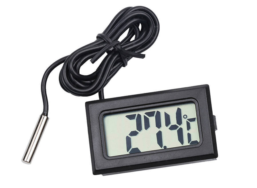Elektrooniline LCD termomeeter hind ja info | Ilmajaamad, termomeetrid | kaup24.ee