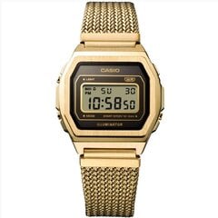 Удобные часы на каждый день от Casio - ваш надежный спутник и стильный аксессуар.&nbsp; Унисекс. Циферблат подсвечивается светодиодом. Цвет подсветки: зеленый. Секундомер с точностью показаний 1/100с и временем измерения 1ч. 12-ти и 24-х часовой формат времени. Батарея рассчитана на 3 года. Водонепроницаемость в соответствии с DIN 8310/ISO 2281. Браслет с регулируемой застежкой. цена и информация | Женские часы | kaup24.ee