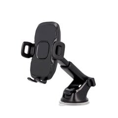 Maxlife MXCH-03 Universal Mobile Phone Car Holder (6.5 - 8cm) 360 Rotation Black цена и информация | Держатели для телефонов | kaup24.ee