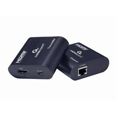 KAABLI ADAPTER HDMI EXTENDER/W/RJ45 DEX-HDMI-03 GEMBIRD цена и информация | Адаптеры и USB-hub | kaup24.ee