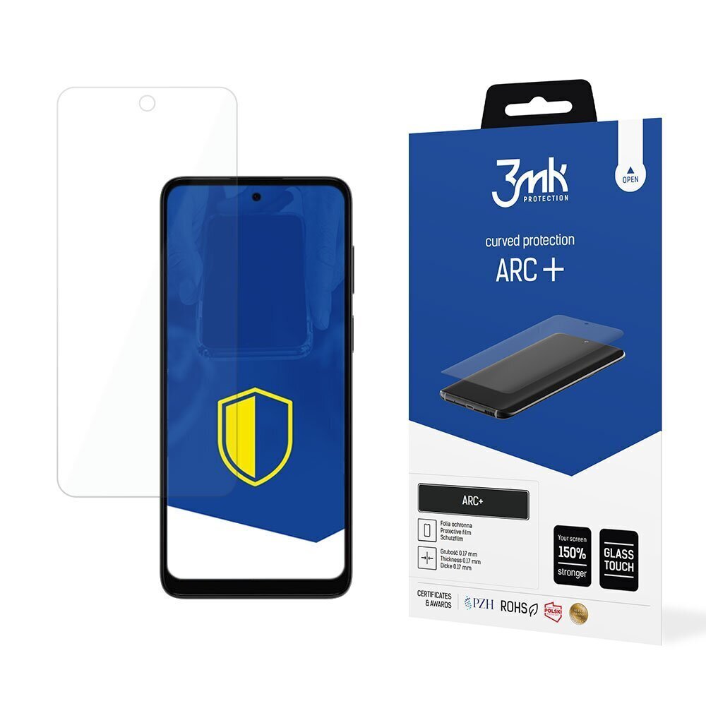 Motorola Moto G22 - 3mk ARC+ screen protector цена и информация | Ekraani kaitsekiled | kaup24.ee