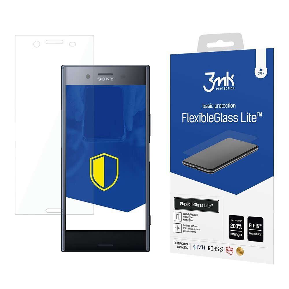 Sony Xperia XZ Premium - 3mk FlexibleGlass Lite™ screen protector цена и информация | Ekraani kaitsekiled | kaup24.ee