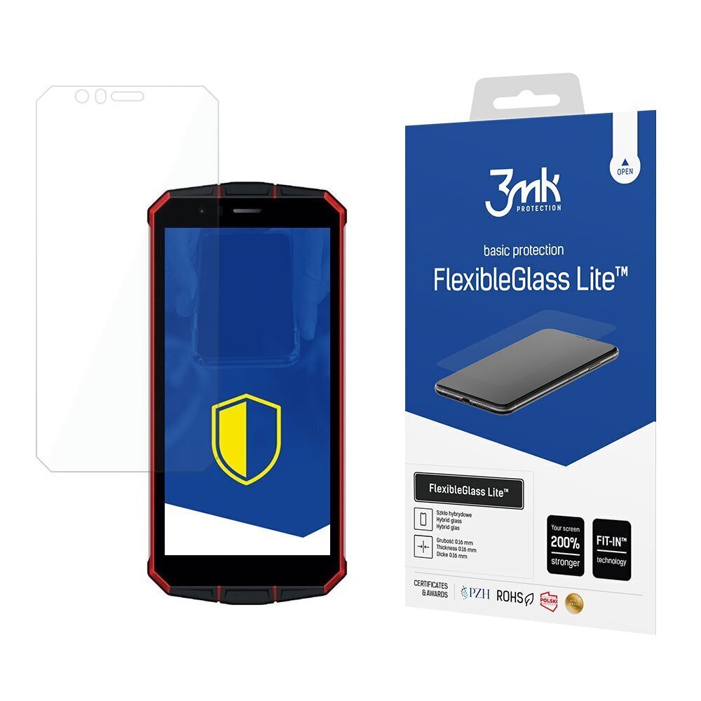 Maxcom MS507 - 3mk FlexibleGlass Lite™ screen protector цена и информация | Ekraani kaitsekiled | kaup24.ee