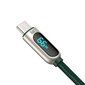 Baseus Display Cable USB to Type-C, 66W, 1m (green) hind ja info | Mobiiltelefonide kaablid | kaup24.ee