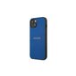 Guess case for iPhone 13 Mini 5,4'' GUHCP13SPSASBBL blue Saffiano Strap hind ja info | Telefoni kaaned, ümbrised | kaup24.ee