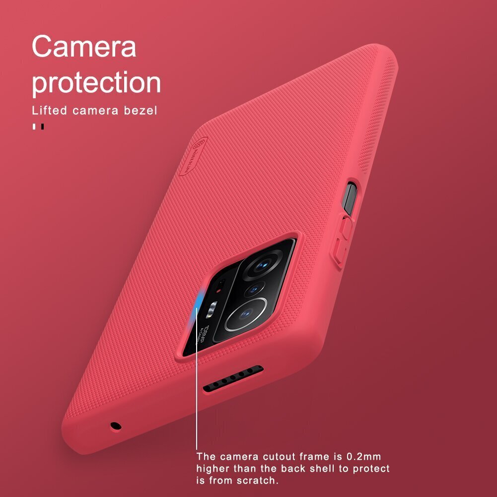 Nillkin Super Frosted Back Cover for Xiaomi 11T/11T Pro Black hind ja info | Telefoni kaaned, ümbrised | kaup24.ee