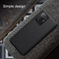 Nillkin Super Frosted Back Cover for Xiaomi 11T/11T Pro Black hind ja info | Telefoni kaaned, ümbrised | kaup24.ee