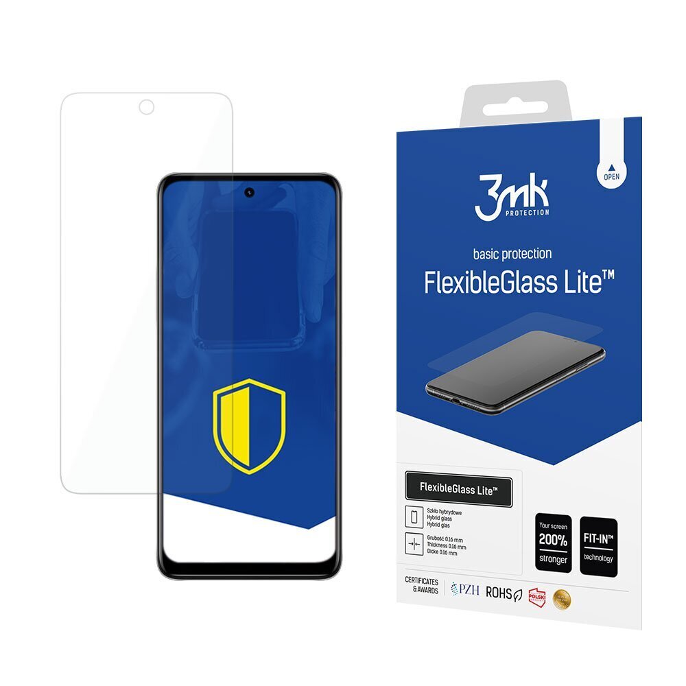 Motorola Moto E32 - 3mk FlexibleGlass Lite™ screen protector hind ja info | Ekraani kaitsekiled | kaup24.ee