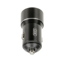 XO car charger CC30 2x USB 2,4A black цена и информация | Зарядные устройства для телефонов | kaup24.ee