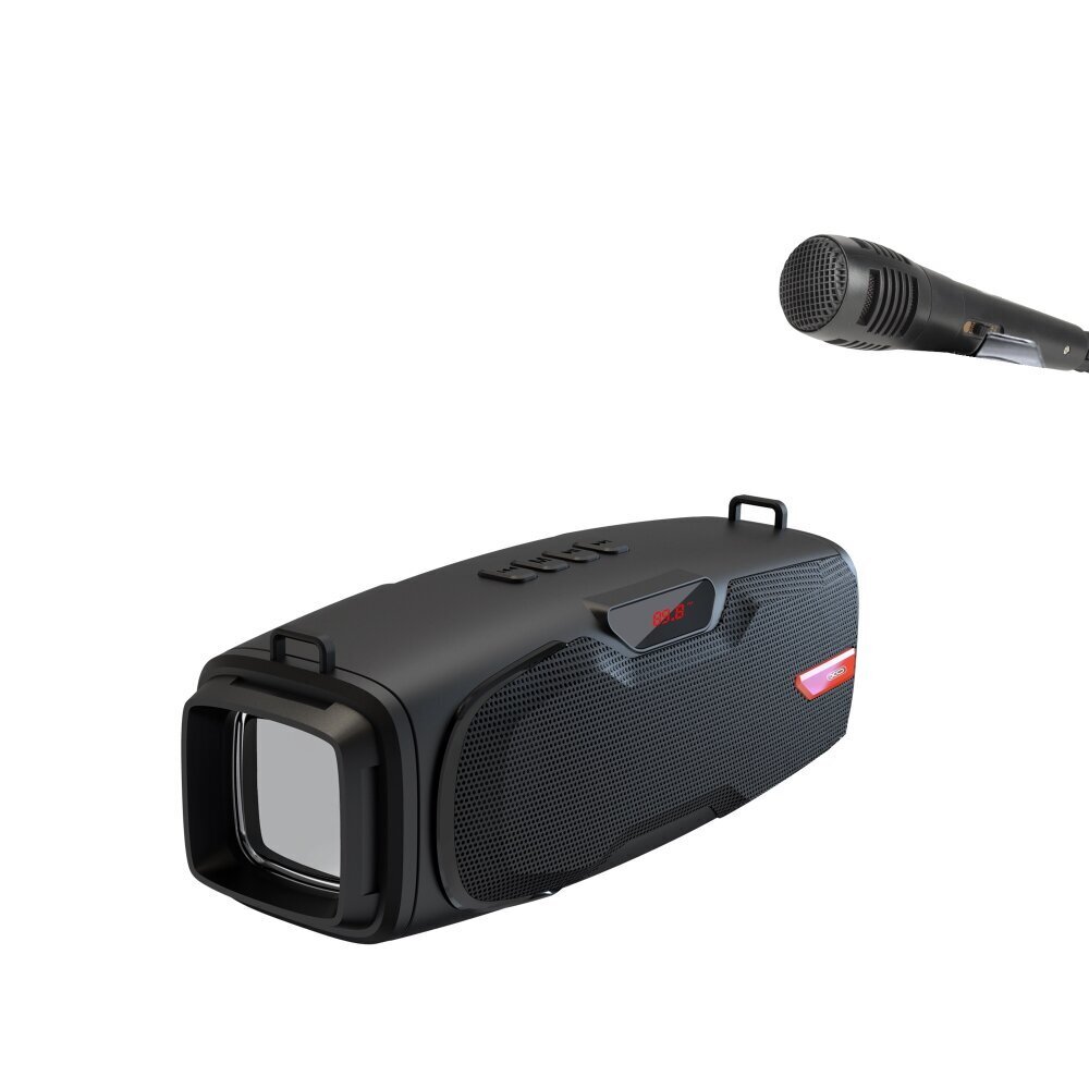 XO Bluetooth speaker F33 black with a wired microphone hind ja info | Kõlarid | kaup24.ee