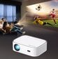 Projektor Led 4K Full HD 8800 lm 6000: 1 220 '' WiFi Bluetooth Zenwire Yg550 цена и информация | Projektorid | kaup24.ee